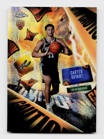 2025 Topps Chrome Carter Bryant Rookie RC Advisry SSP #AD-11