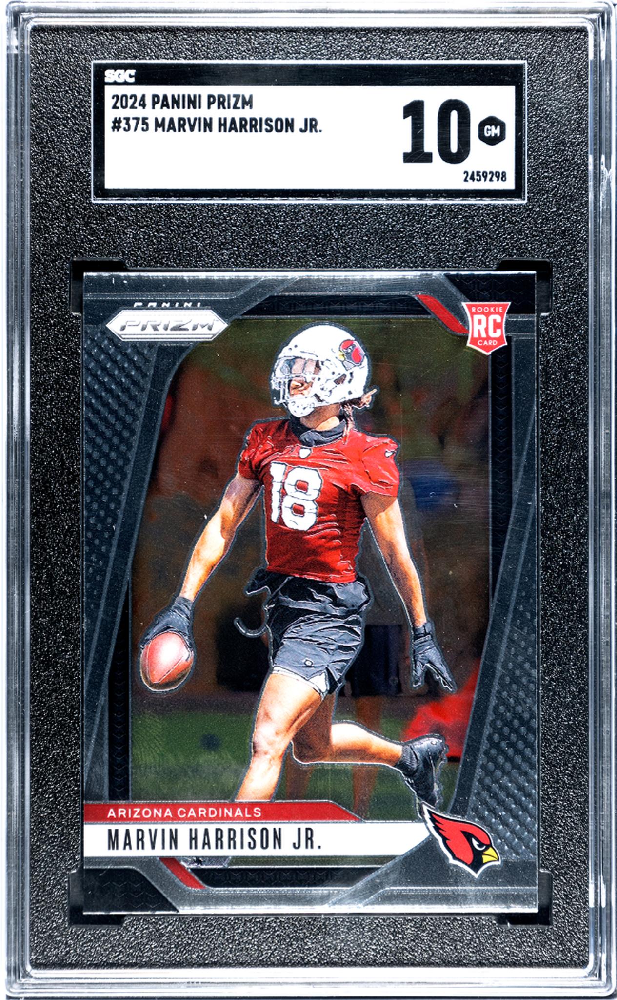 2024 Panini Prizm #375 Marvin Harrison Jr. SGC 10