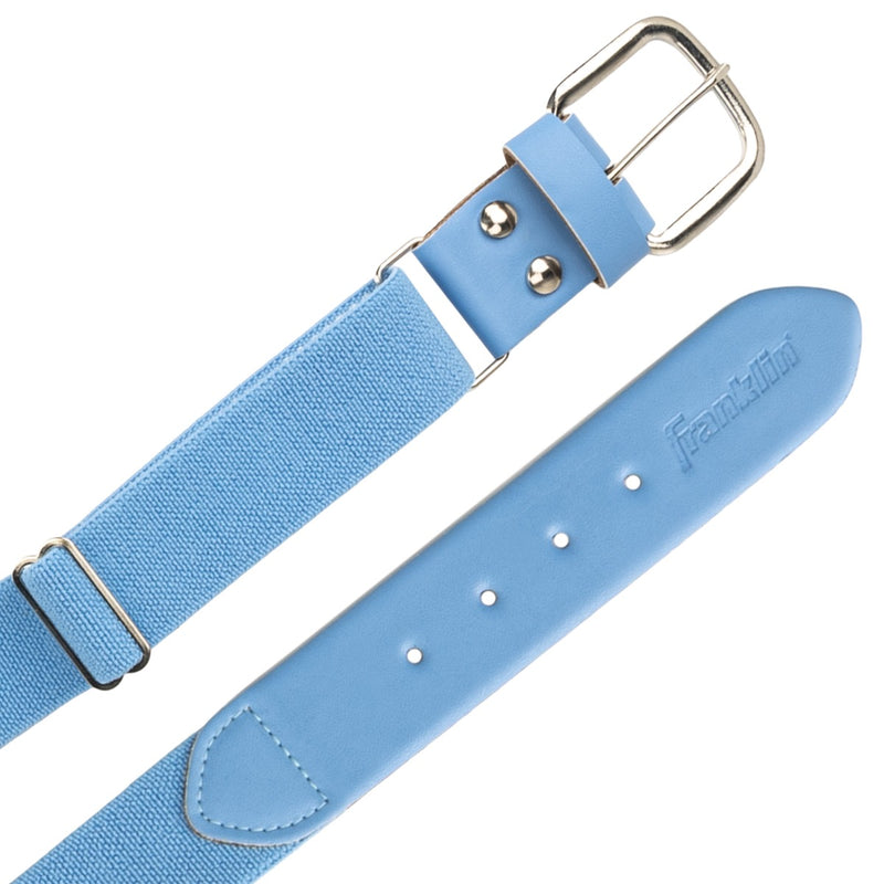 Franklin Sports MLB Youth Baseball Belt - Carolina Blue