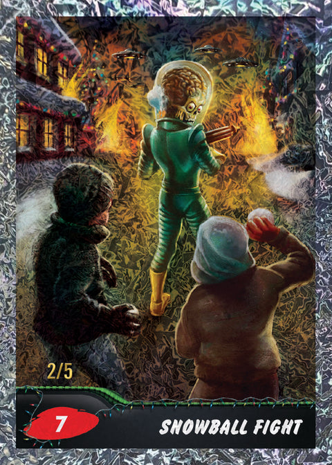Mars Attacks trading card