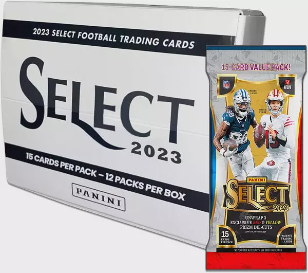 2023 Panini Select Football Fat Pack Display Box