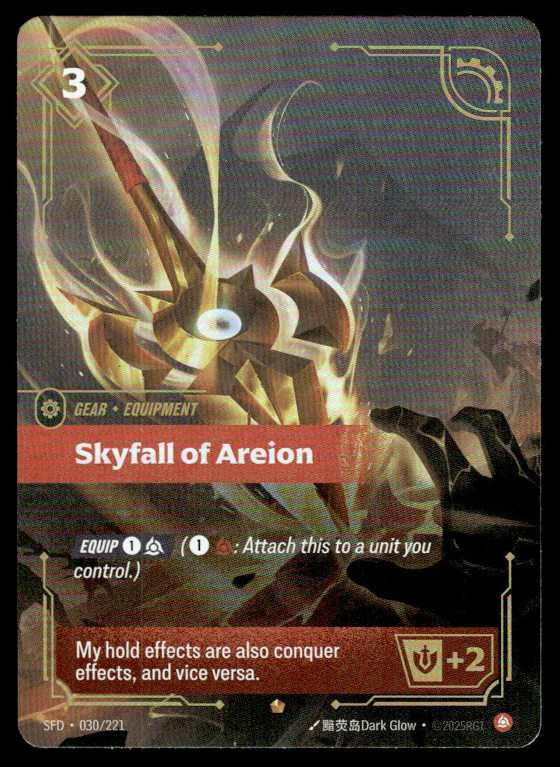 2025 League of Legends Skyfall of Areion #030/221 Dark Glow