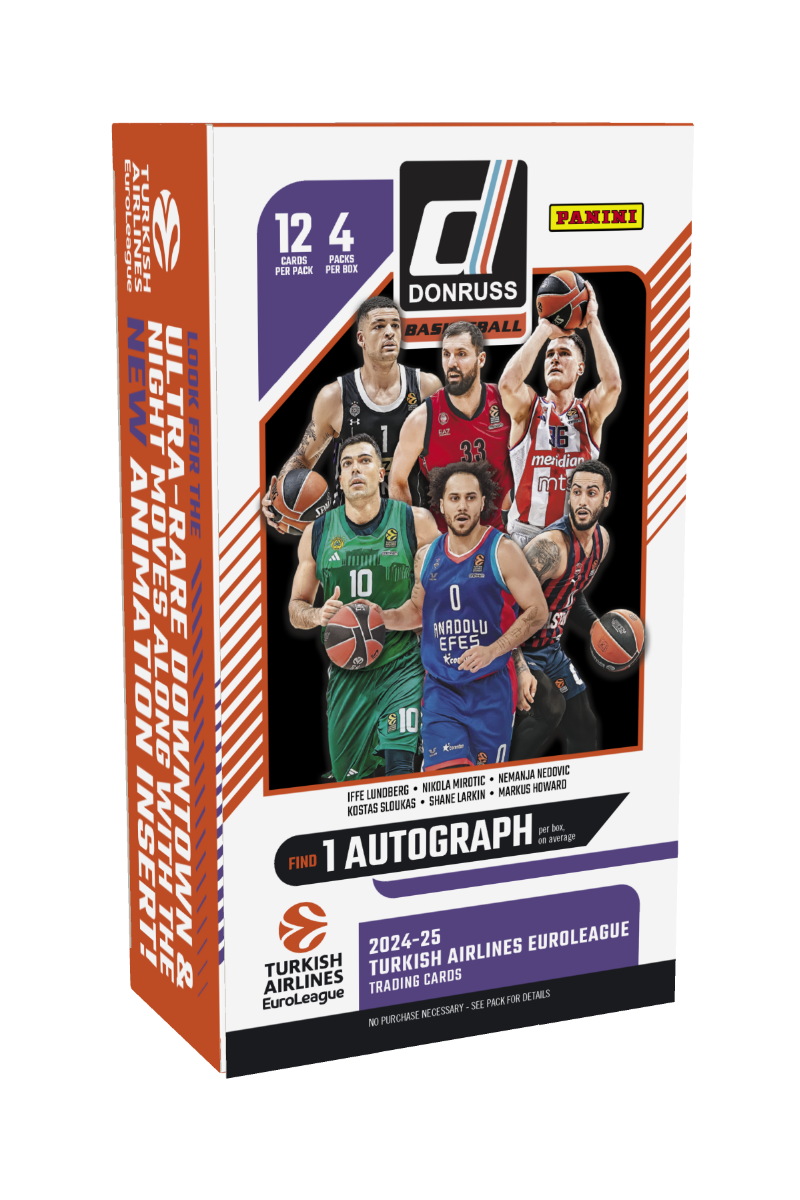 2024-25 Panini Donruss Euroleague Basketball Hobby Box