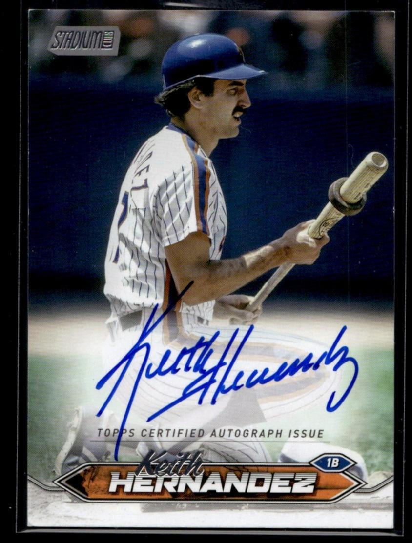 2024 Topps Stadium Club Keith Hernandez Auto