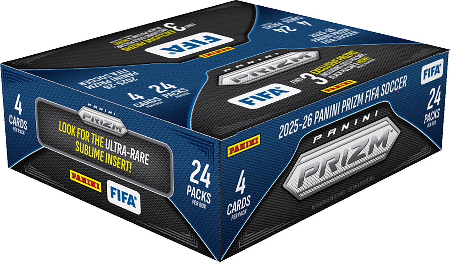 2025-26 Panini Prizm FIFA Soccer Retail Box