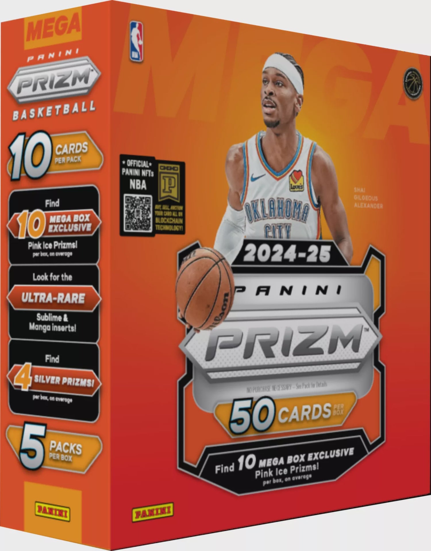 2024-25 Panini Prizm Basketball Mega Box