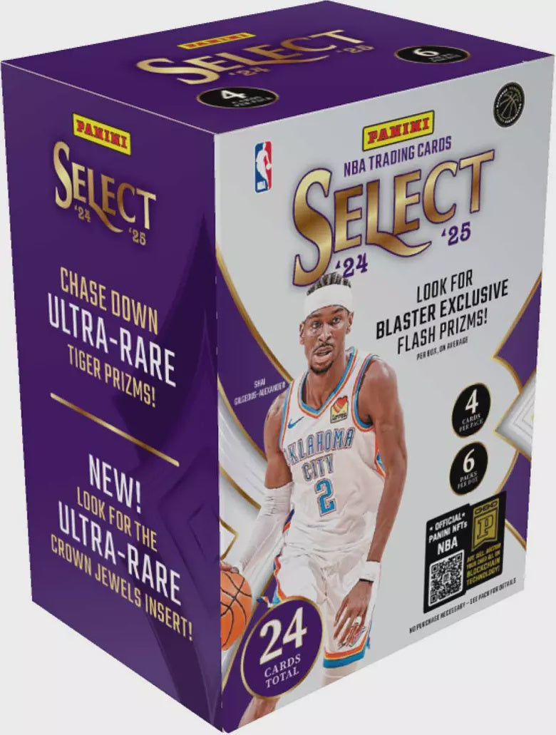 2024-25 Panini Select Basketball Blaster Box