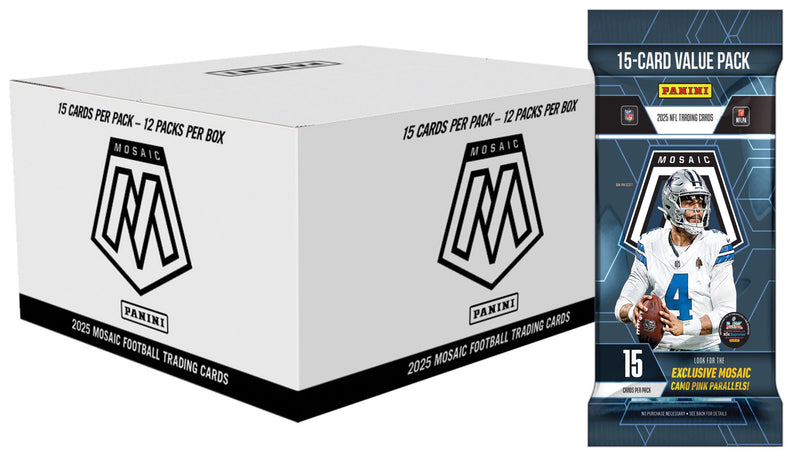 2025 Panini Mosaic Football Fat Pack Box