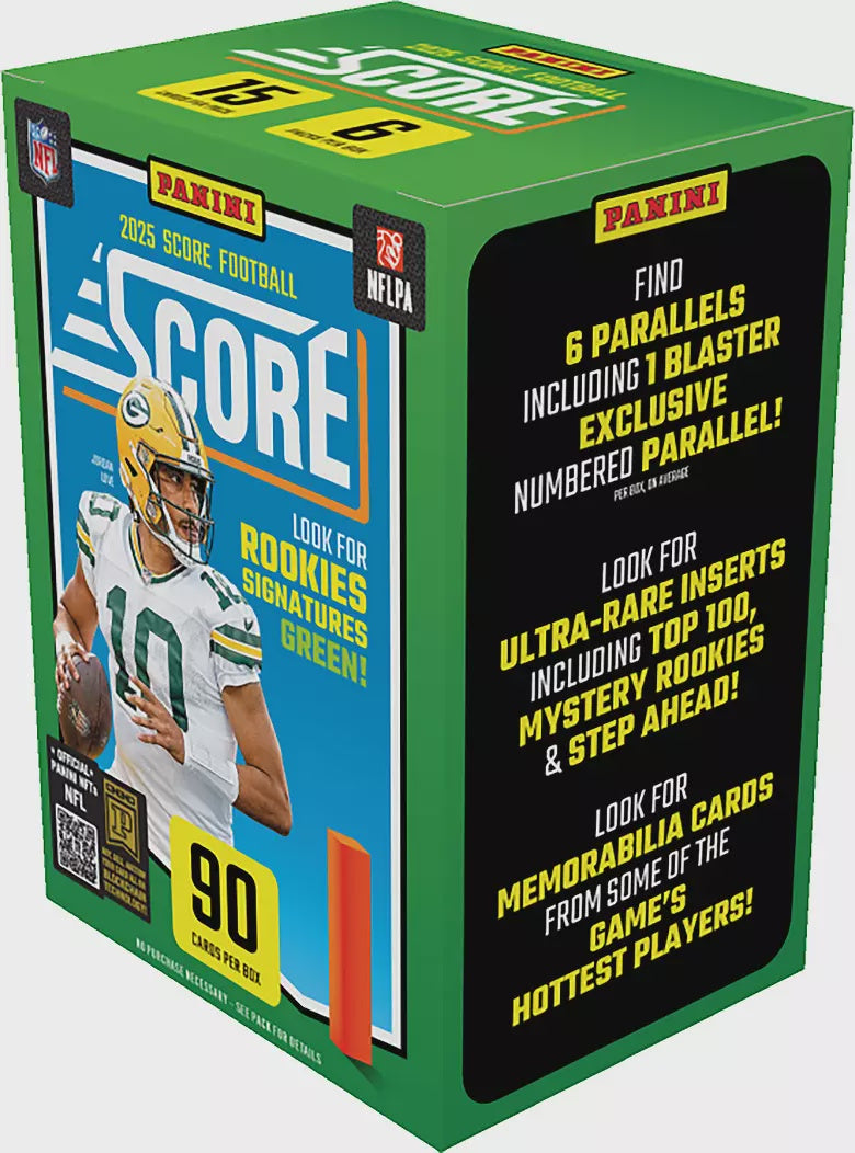 2025 Panini Score Football Blaster Box