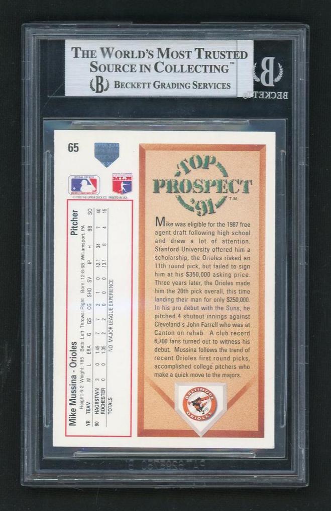 2016 Topps Allen and Ginter Matt Stonie #107 BGS 0