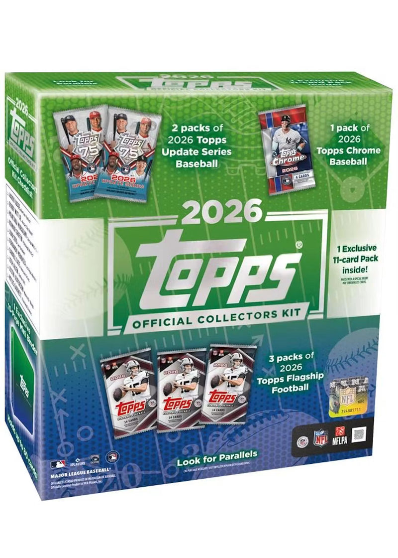 2026 Topps MLB x NFL Official Collector Kit