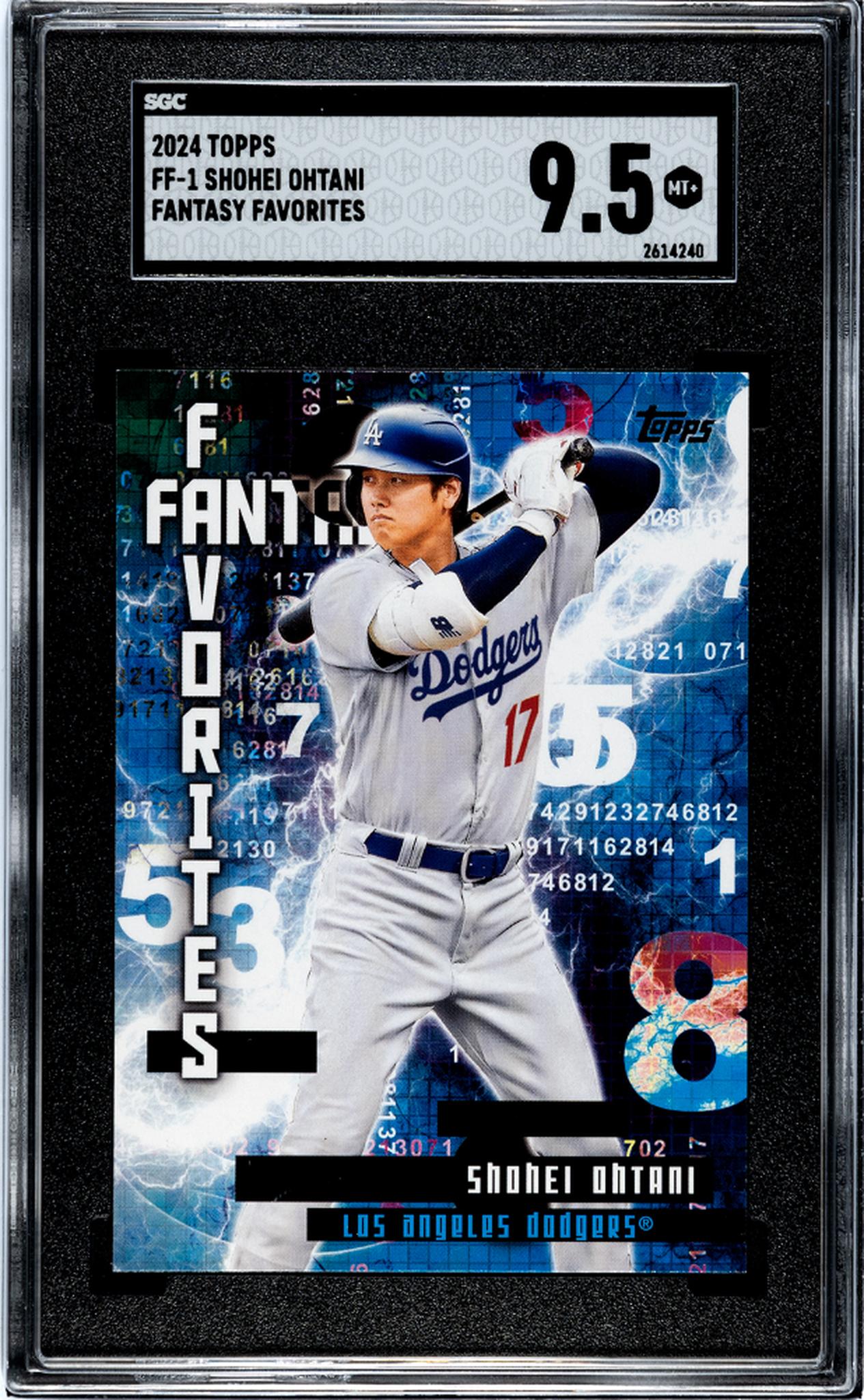 2024 Topps #FF-1 Shohei Ohtani Fantasy Favorites SGC 9.5