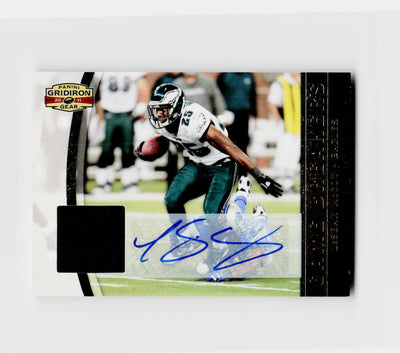 2011 Panini Gridiron Gear LeSean McCoy Game Breakers Game-Used Patch Auto SSP /5