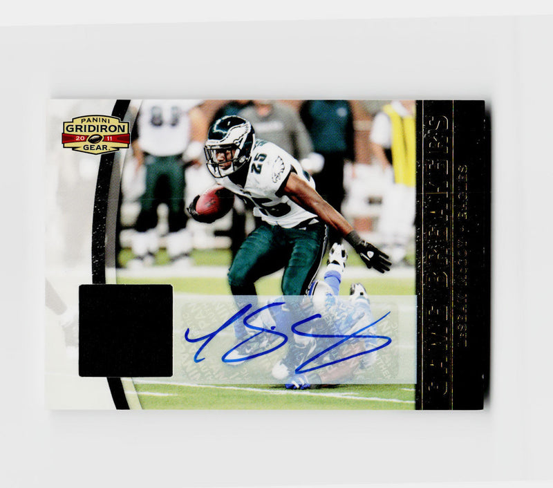 2011 Panini Gridiron Gear LeSean McCoy Game Breakers Game-Used Patch Auto SSP /5