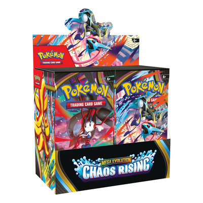 2026 Pokémon Mega Evolution—Chaos Rising Booster Display Box