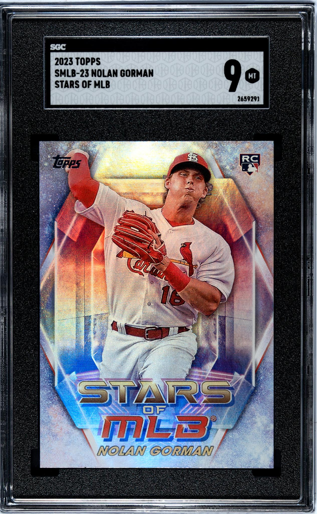 2023 Topps #SMLB-23 Nolan Gorman Stars of MLB SGC 9