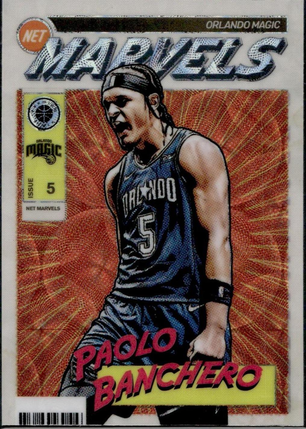 2023 Panini Prizm #13 Paolo Banchero Net Marvels Orlando Magic