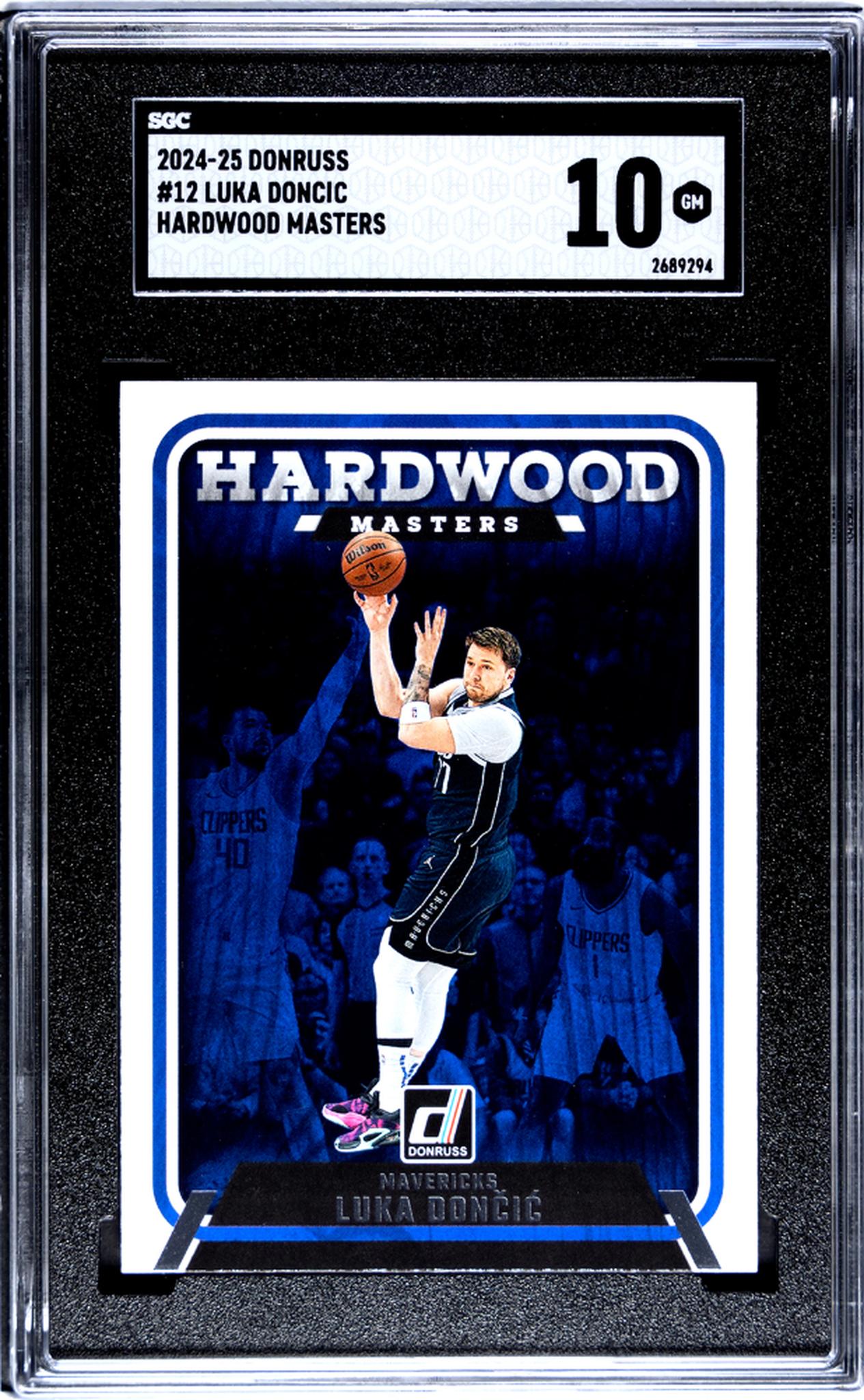 2024 Donruss Hardwood Masters Luka Doncic #12 SGC 10