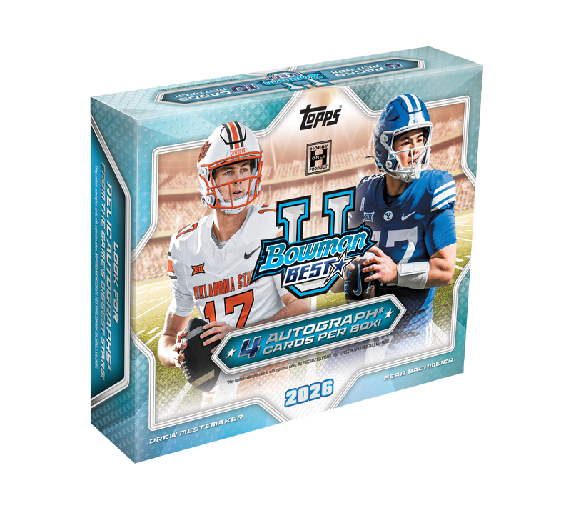 2026 Bowman University Best Football Hobby Box
