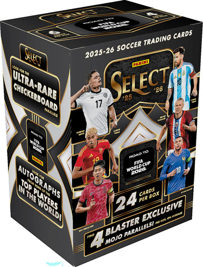 2025-26 Panini Select Road to FIFA World Cup 2026 Soccer Blaster Box