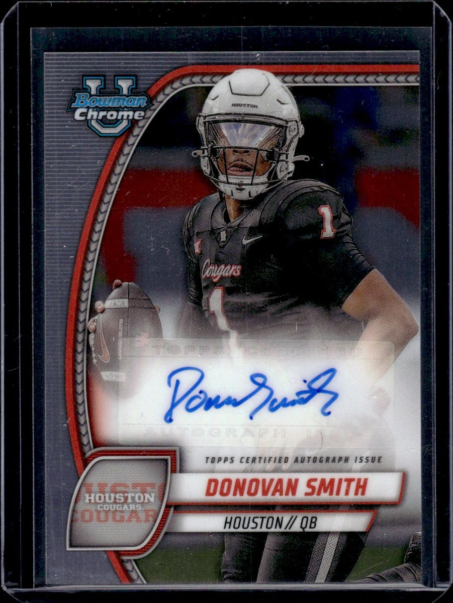 2024 Bowman Chrome #PA-DSM Donovan Smith Bowman Chrome Prospect Autograph 