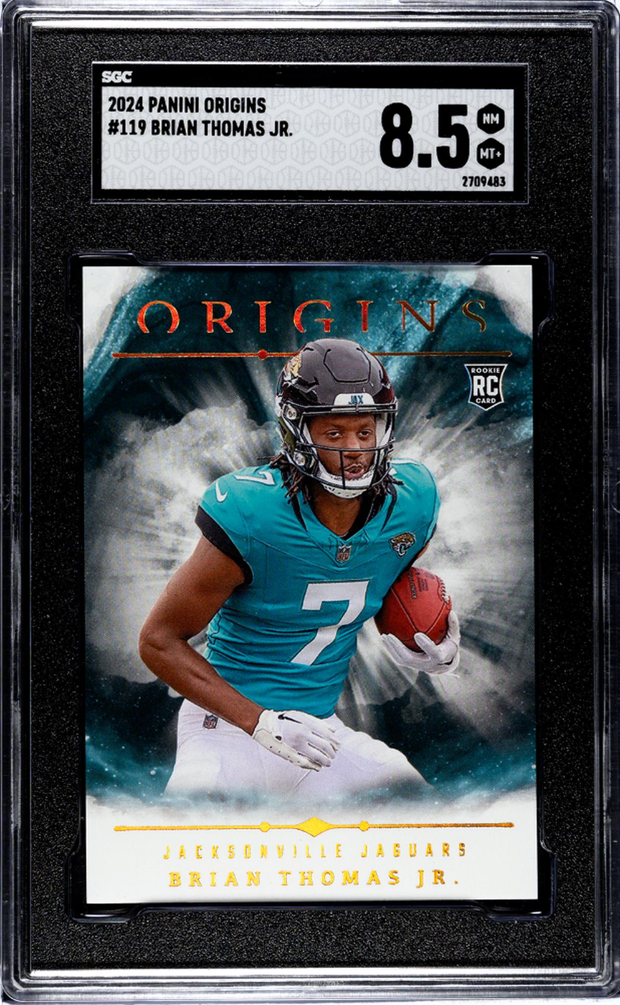 2024 Panini Origins #119 Brian Thomas Jr. SGC 8.5