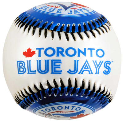Franklin Sports MLB Toronto Blue Jays Soft Strike Baseball - Metallic & Pearl