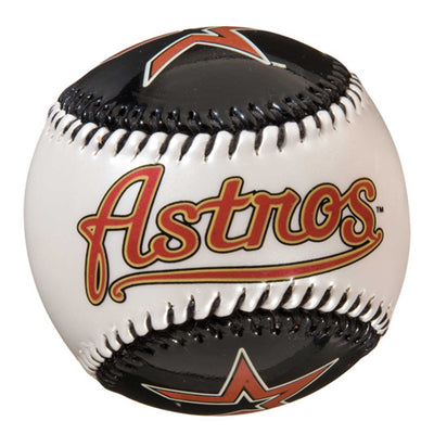 Franklin Sports MLB Houston Astros Soft Strike Baseball - Metallic and Pearl