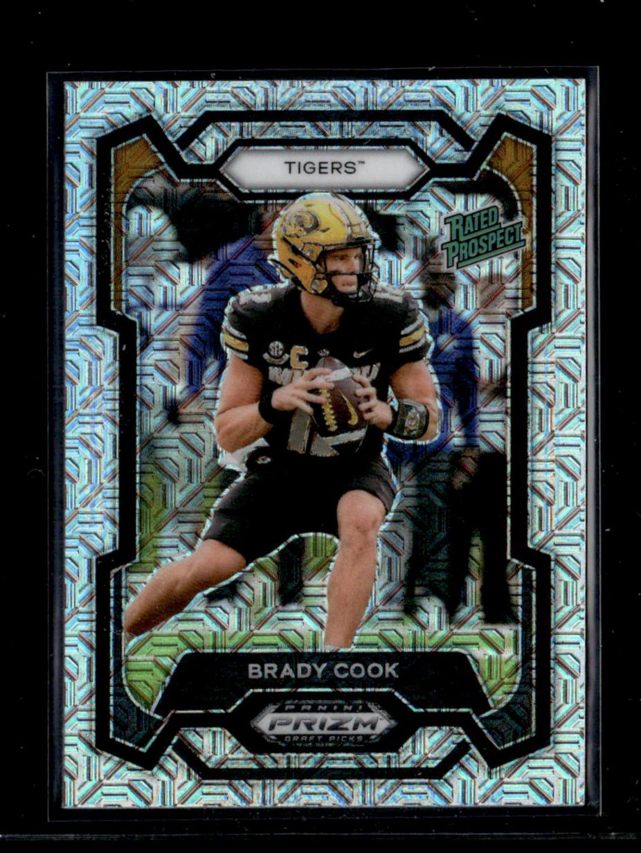 2024 Panini Prizm Tigers Brady Cook #187 /25