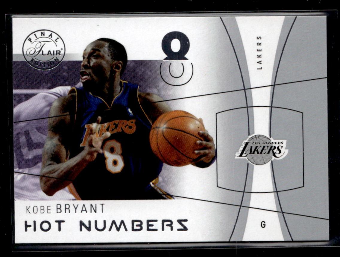 2003 Flair Final Edition Hot Numbers Kobe Bryant #33 HN /500