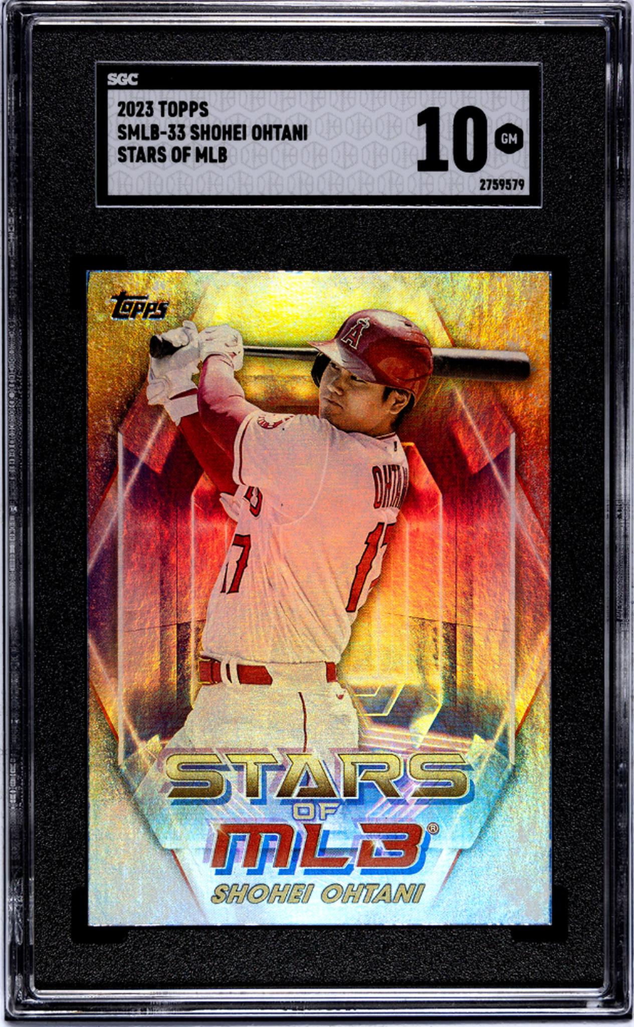 2023 Topps Stars of MLB Shohei Ohtani #SMLB-33 SGC 10