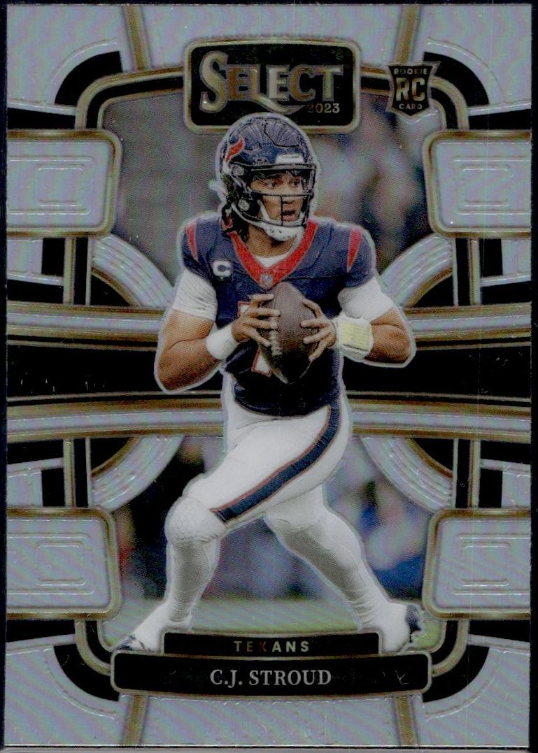 2023 Panini Select #41 C.J. Stroud Concourse Prizm Rookie Texans