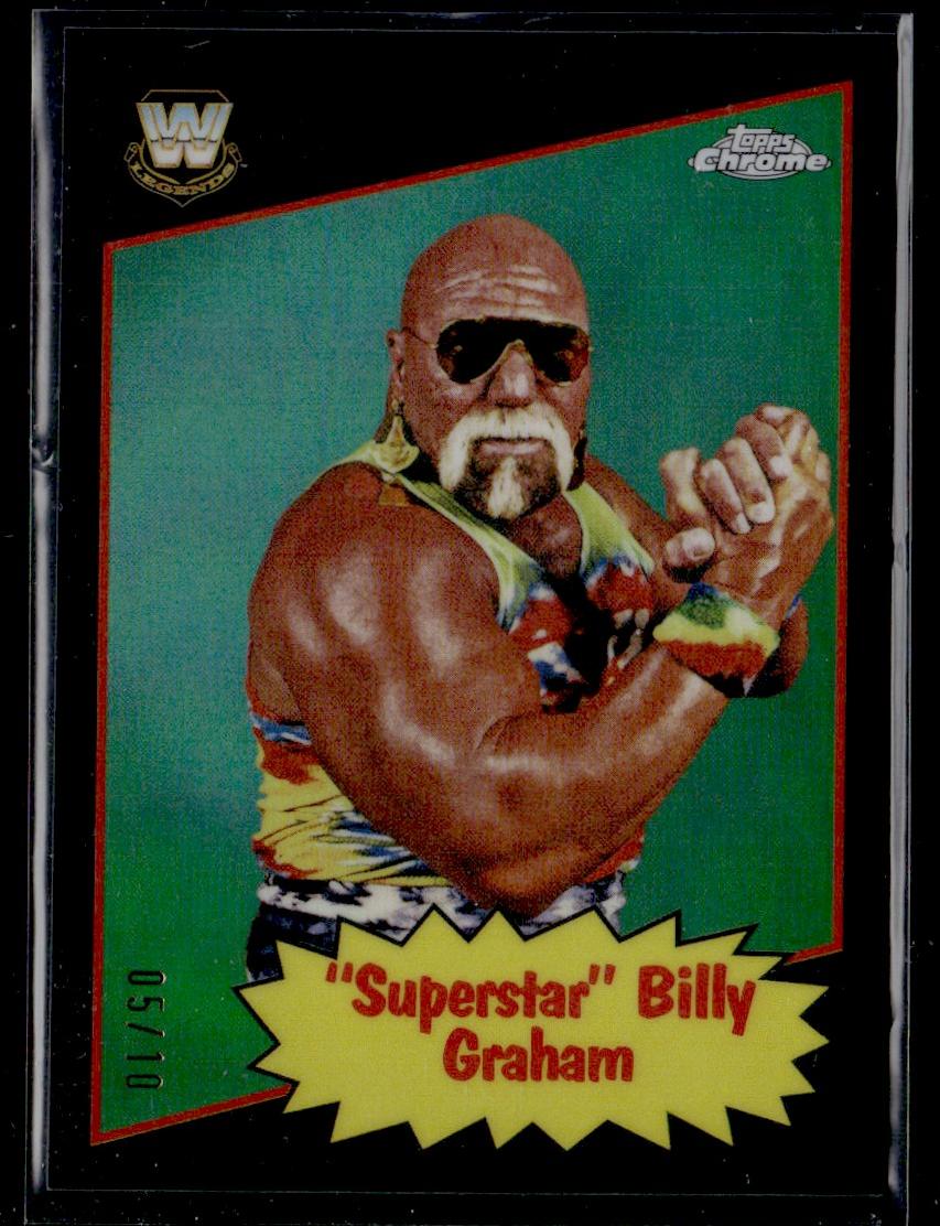 2025 Topps Chrome Green Superstar Billy Graham #85TL-SG /150