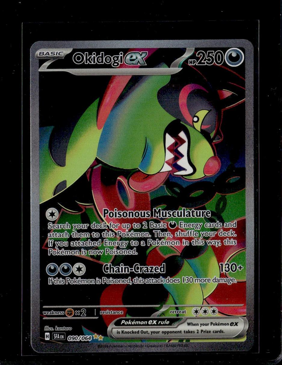 2023 Pokémon Scarlet & Violet Okidogi Illustration Rare #090/064 Holo