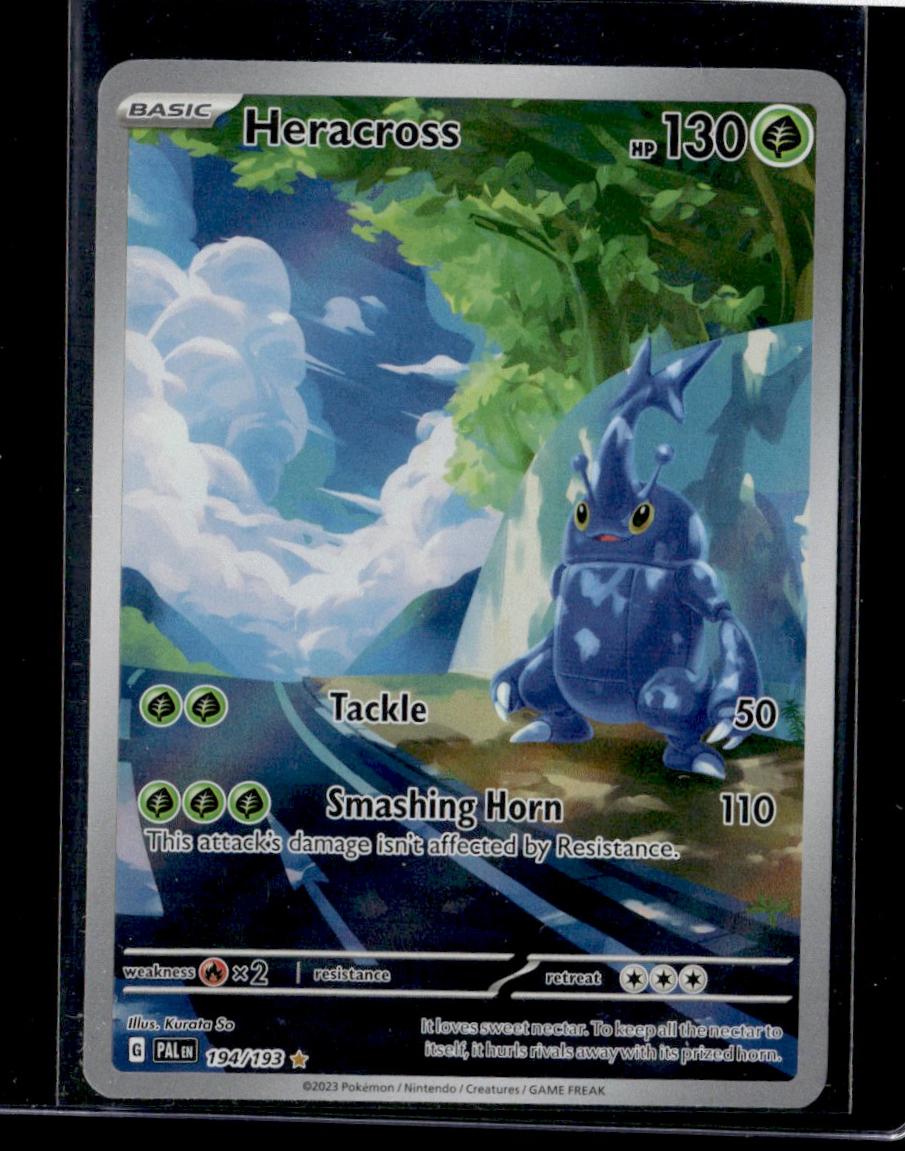 2023 Pokémon Scarlet & Violet Heracross #194/193 Holo