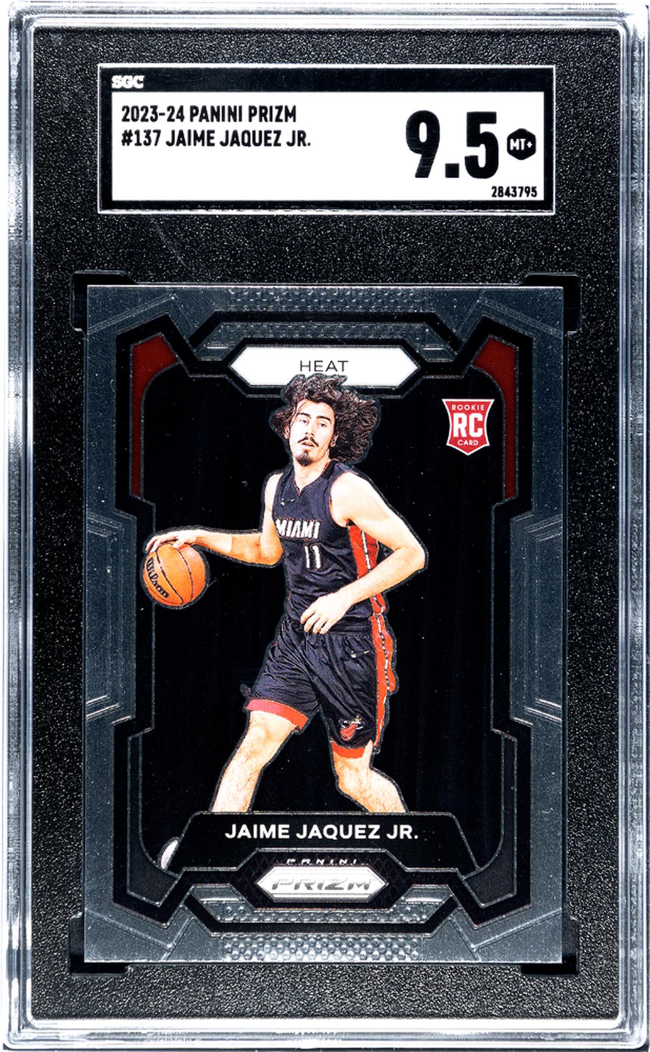 2023 Panini Prizm Jaime Jaquez Jr. #137 RC SGC 9.5
