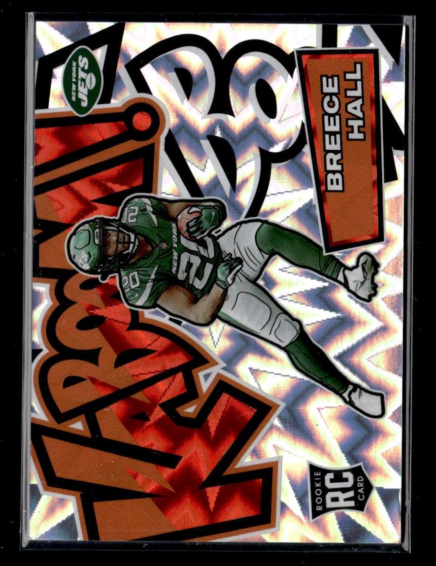 2022 Panini Absolute Kaboom Breece Hall #KH9 RC