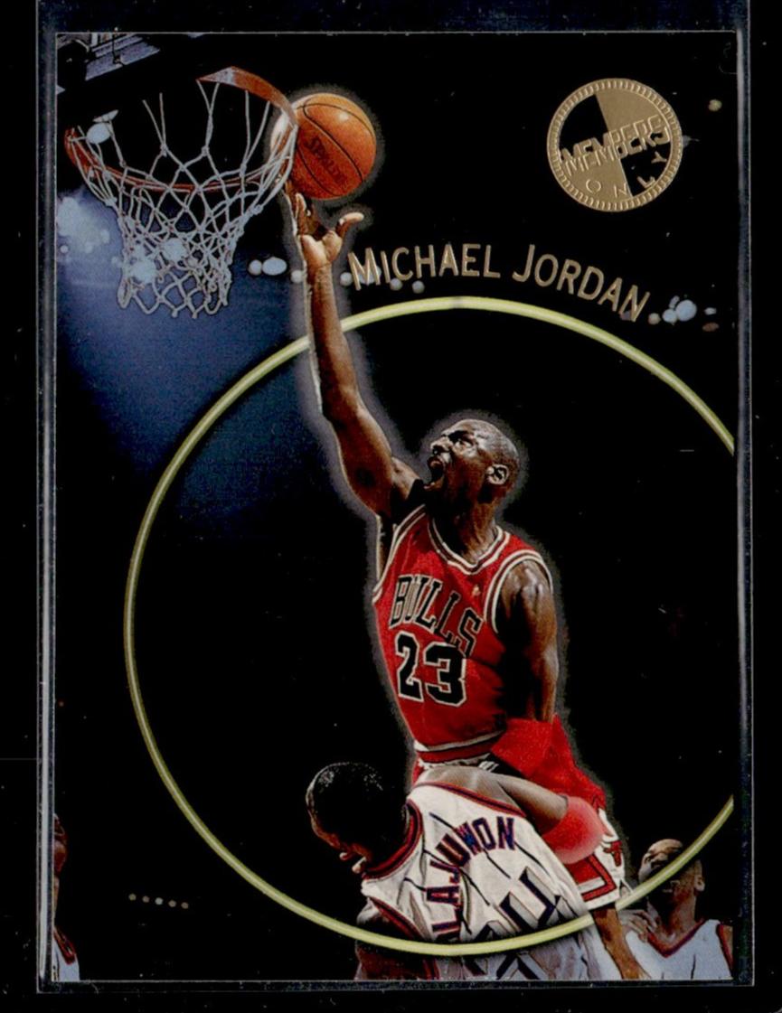 1997 Topps 41 Michael Jordan Members Only Chicago Bulls