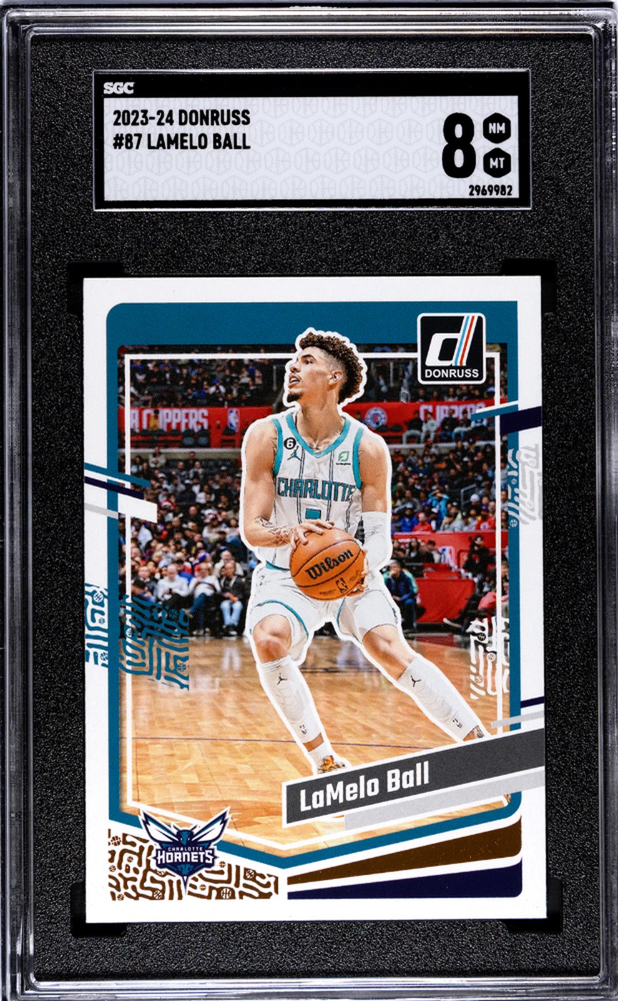 2023 Donruss LaMelo Ball #87 SGC 8