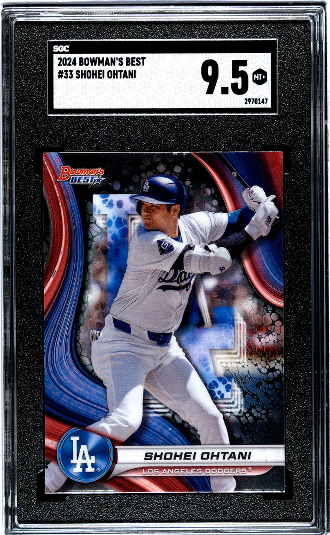 2024 Bowman's Best #33 Shohei Ohtani SGC 9.5