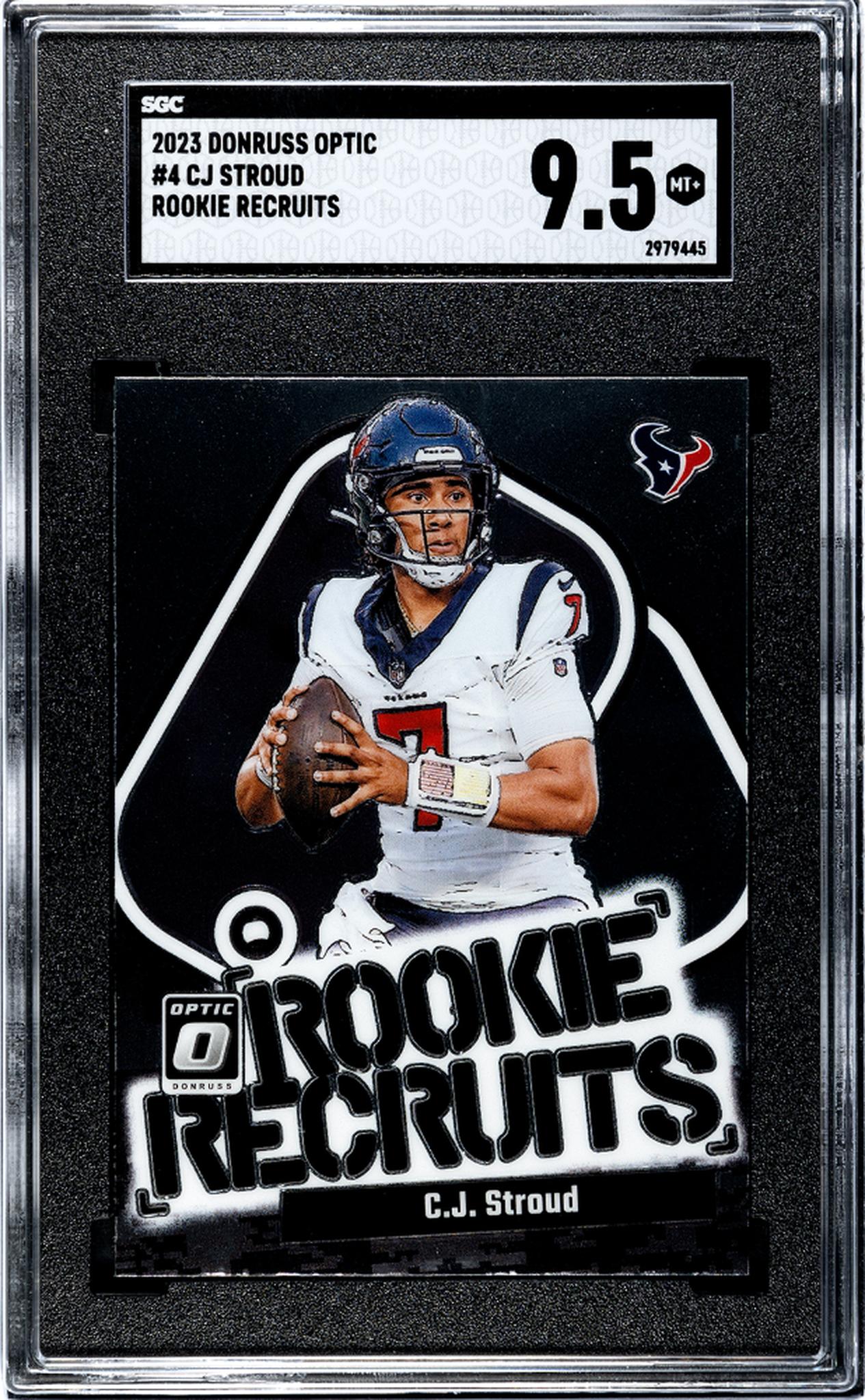 2023 Panini Donruss Optic #4 C.J. Stroud Rookie SGC 9.5