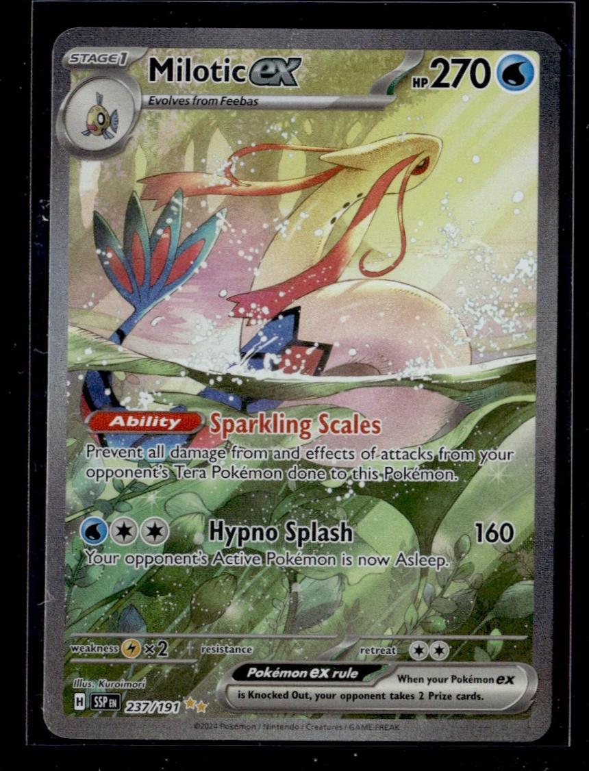 2023 Nintendo Pokémon 237/197 Milotic ex Scarlet & Violet