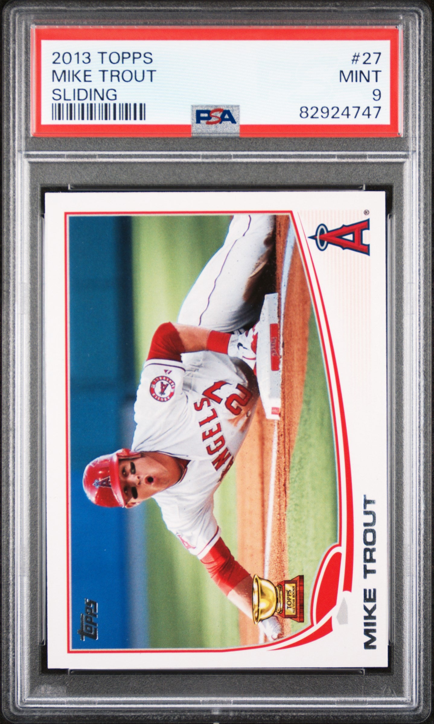 2013 Topps Mike Trout #27 PSA 9