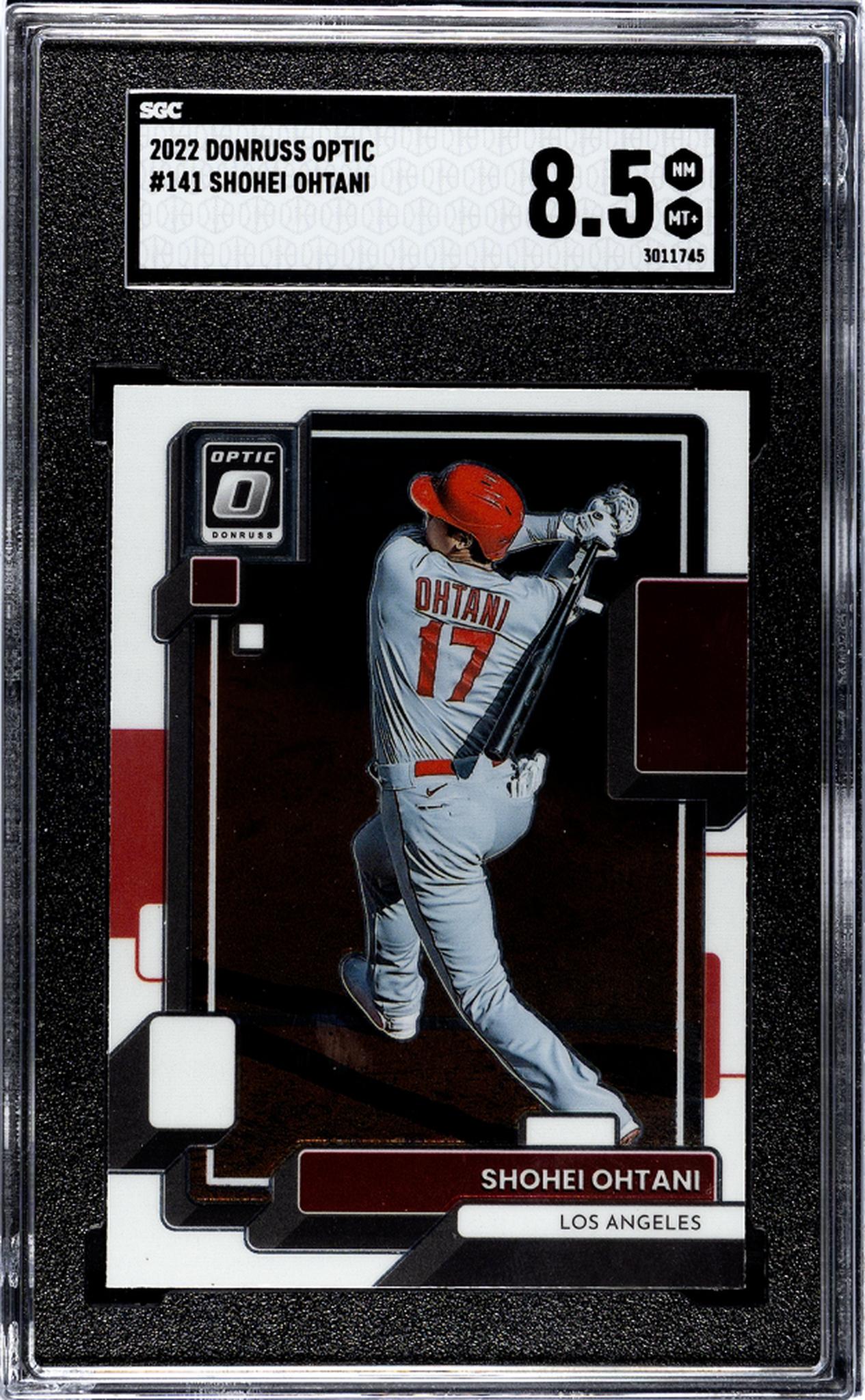 2022 Donruss Optic #141 Shohei Ohtani SGC 8.5