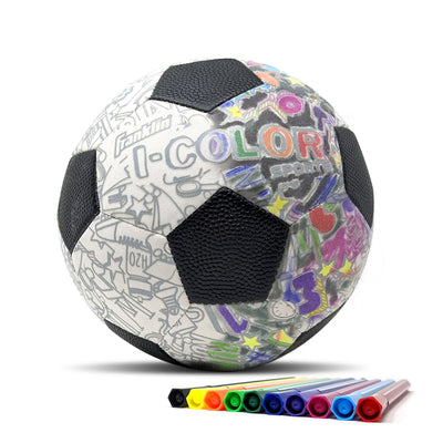 Franklin Sports I-Color Ball - Customizable with Markers - Choose Your Sport