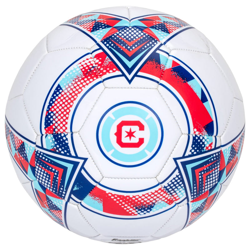 Franklin Sports MLS Chicago Fire Soccer Ball - Size 5 Deflated