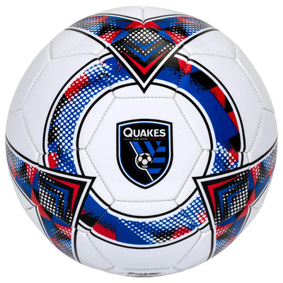 Franklin Sports MLS San Jose Earthquakes Size 5 Soccer Ball - Deflated