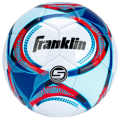 Franklin Sports Comp 1000 Soccer Ball - Size 5 - Navy/White/Blue