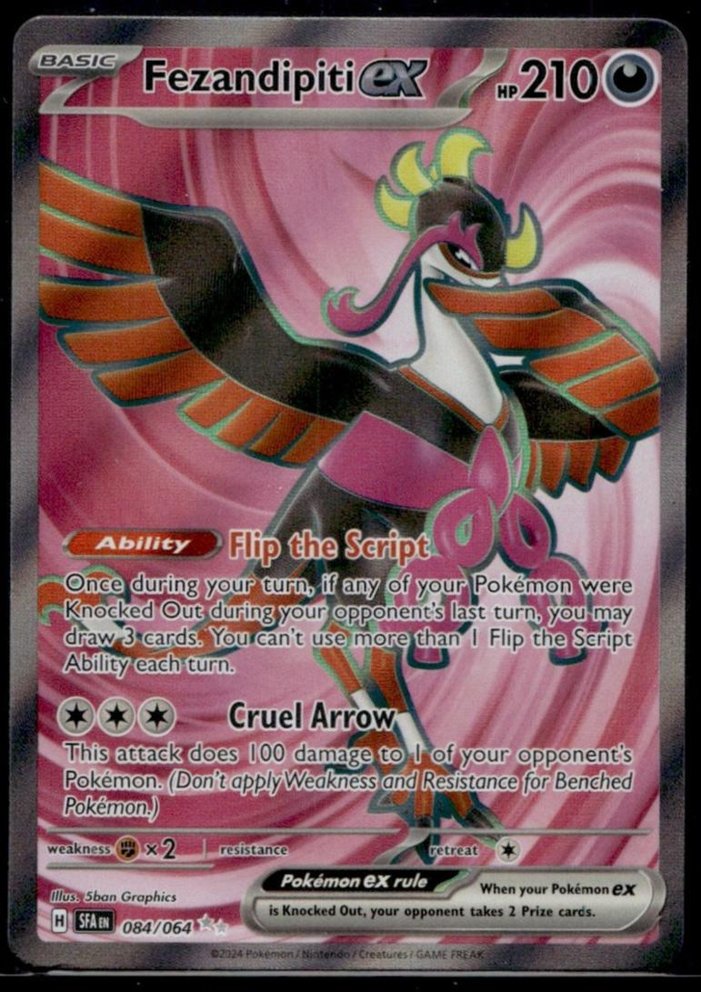 2024 Pokémon Pokémon TCG Fezandipiti 084/064
