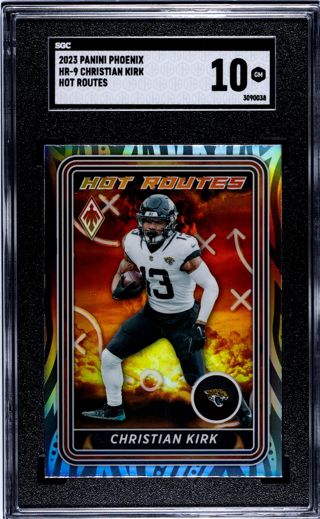 2023 Panini Phoenix #HR-9 Christian Kirk Hot Routes SGC 10